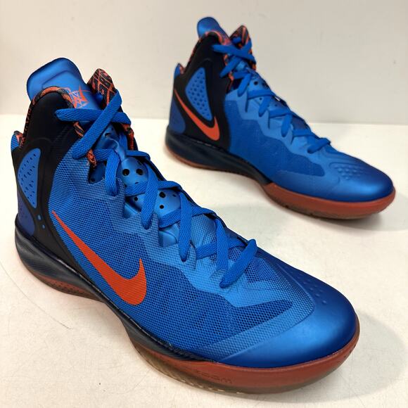 NWOT Nike Zoom Hyperenforcer PE Russell Westbrook OKC Thunder Blue Orange 11 - Picture 4 of 15